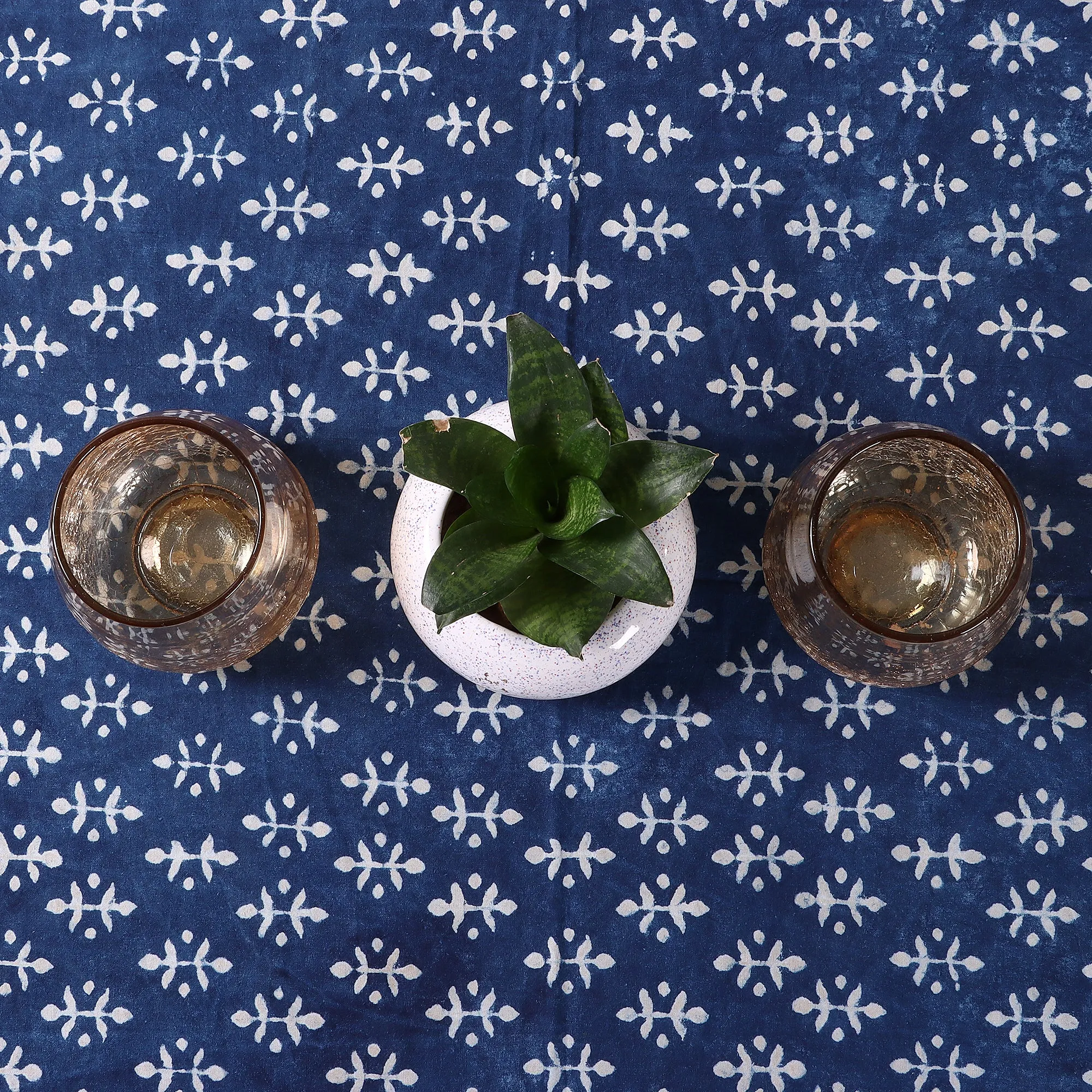 Premium Hand Block Print Cotton Dining Table Cover