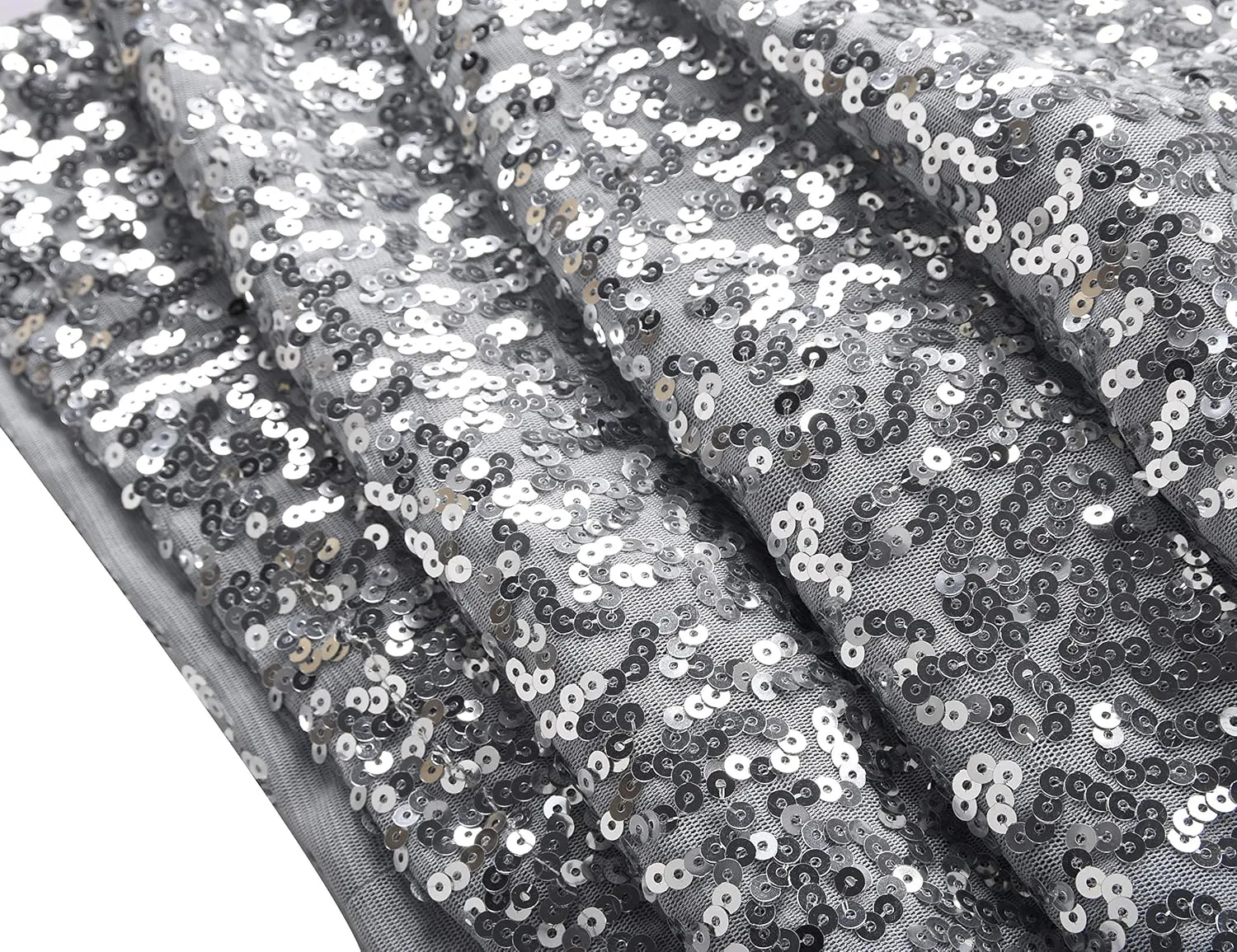 PrettyGuide Women's Sequin Skirt High Waist Sparkle Pencil Skirt Party Cocktail