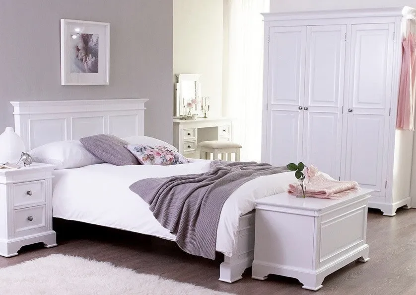 Pure White 2 Door Small Wardrobe