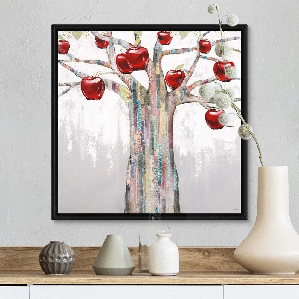 "A Few A Day" Black Float Frame Canvas Art