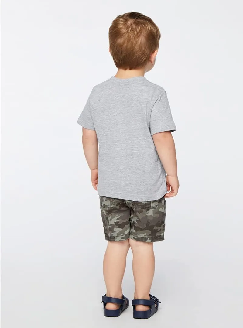 RABBIT SKINS Soft Cotton Toddler T-Shirt Boys Girls | Little Kids Tee| Blank Child Tshirt