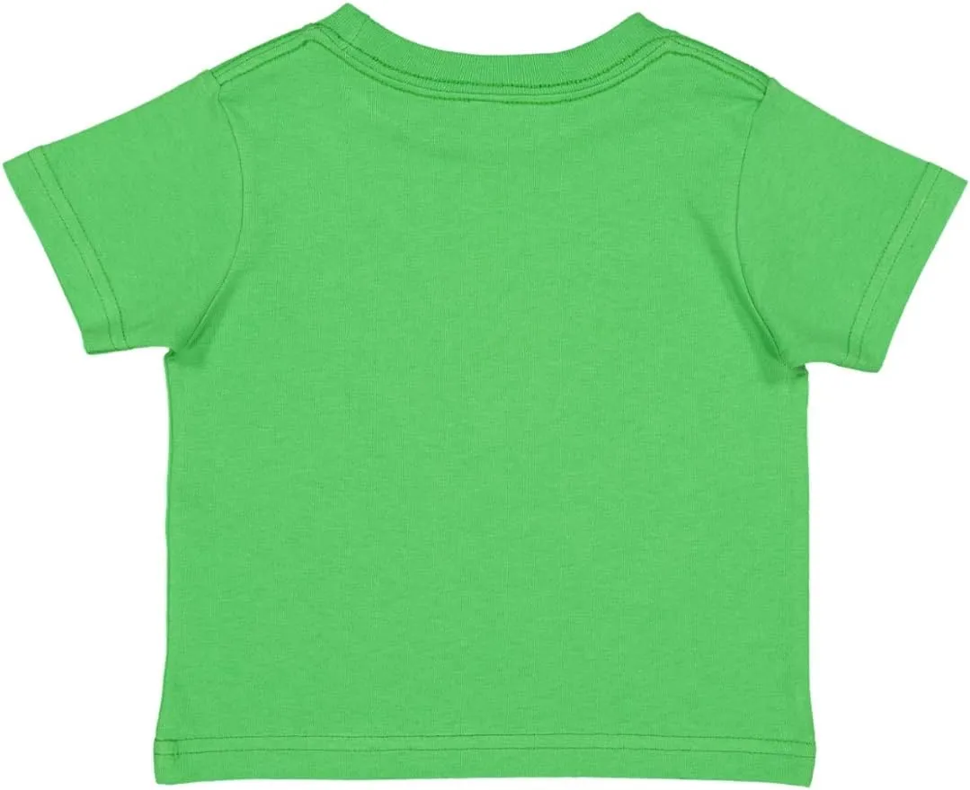 RABBIT SKINS Soft Cotton Toddler T-Shirt Boys Girls | Little Kids Tee| Blank Child Tshirt
