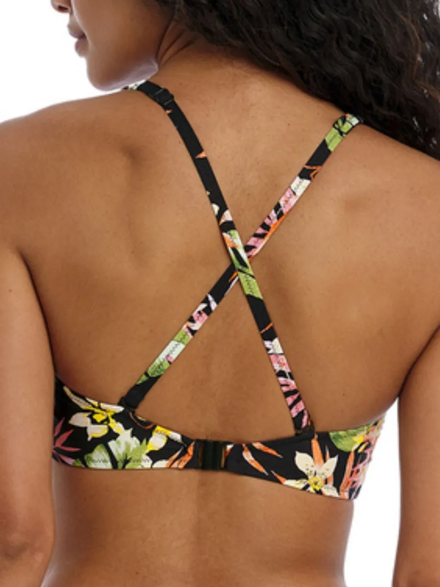 Savanna Sunset Bralette Bikini Top - Multi