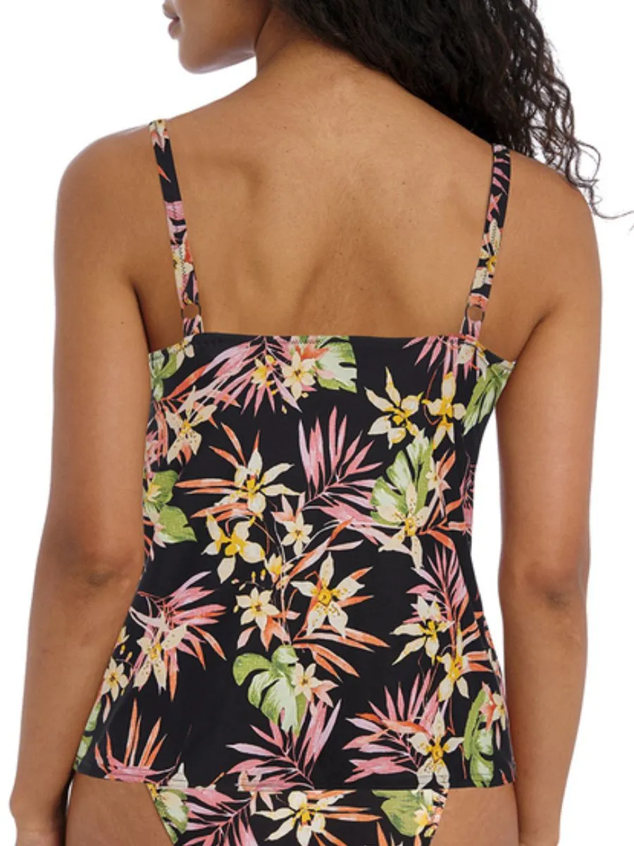 Savanna Sunset Plunge Tankini - Multi