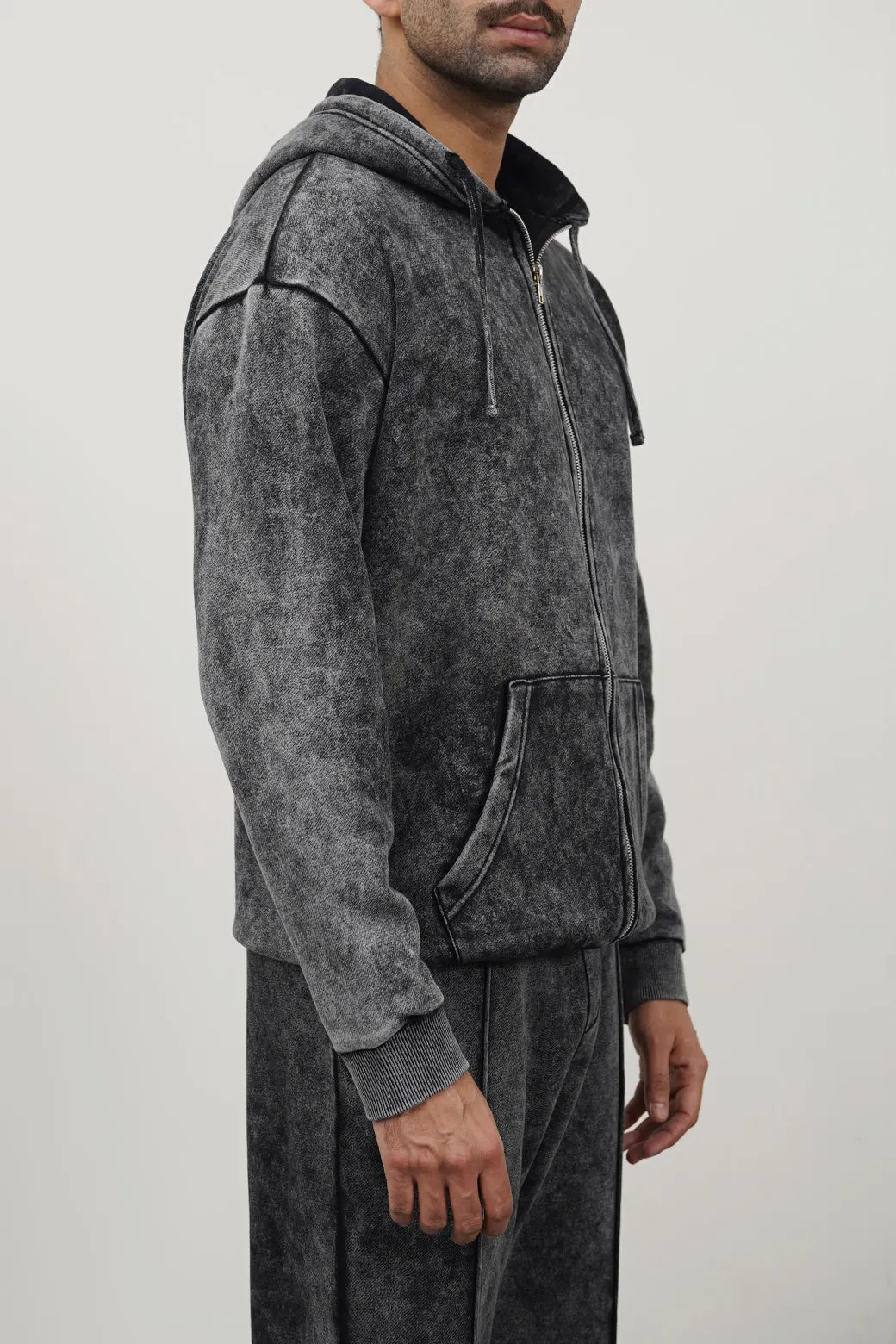 SOFT COTTON FLEECE HOODIE
