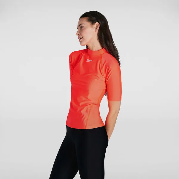 Speedo Womens Eco SS Rash Top