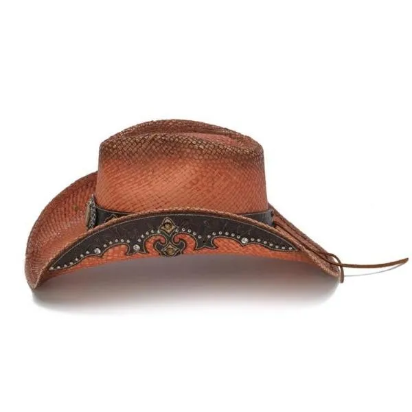 Stampede Women's Straw Western Hat - The Campfire