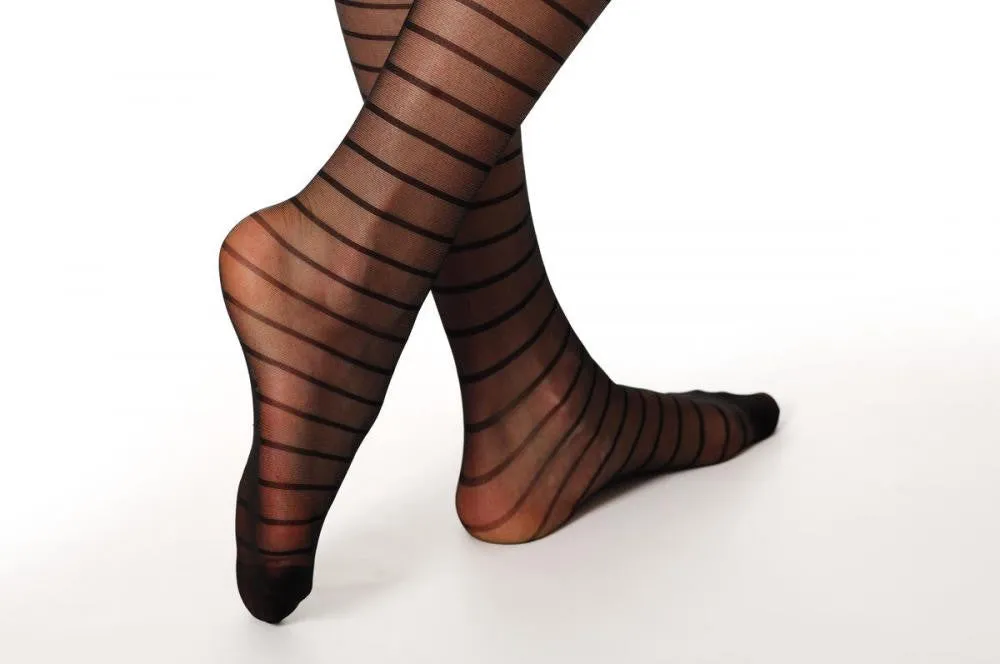 Stripy Sock & Garter