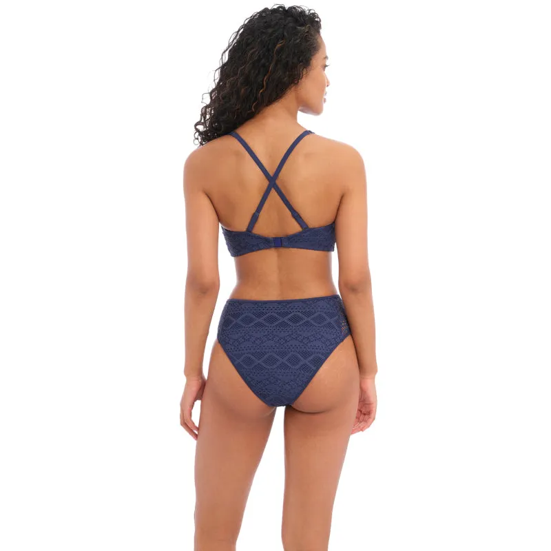 Sundance Bralette Bikini Top Denim Blue - Freya Swim