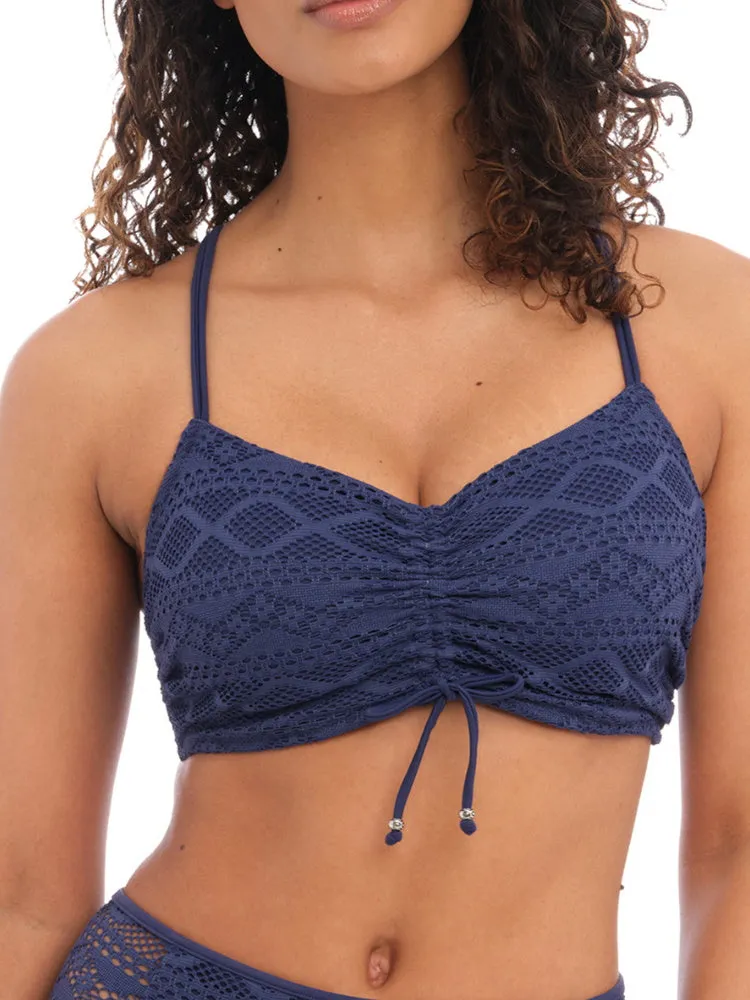 Sundance Bralette Bikini Top - Denim