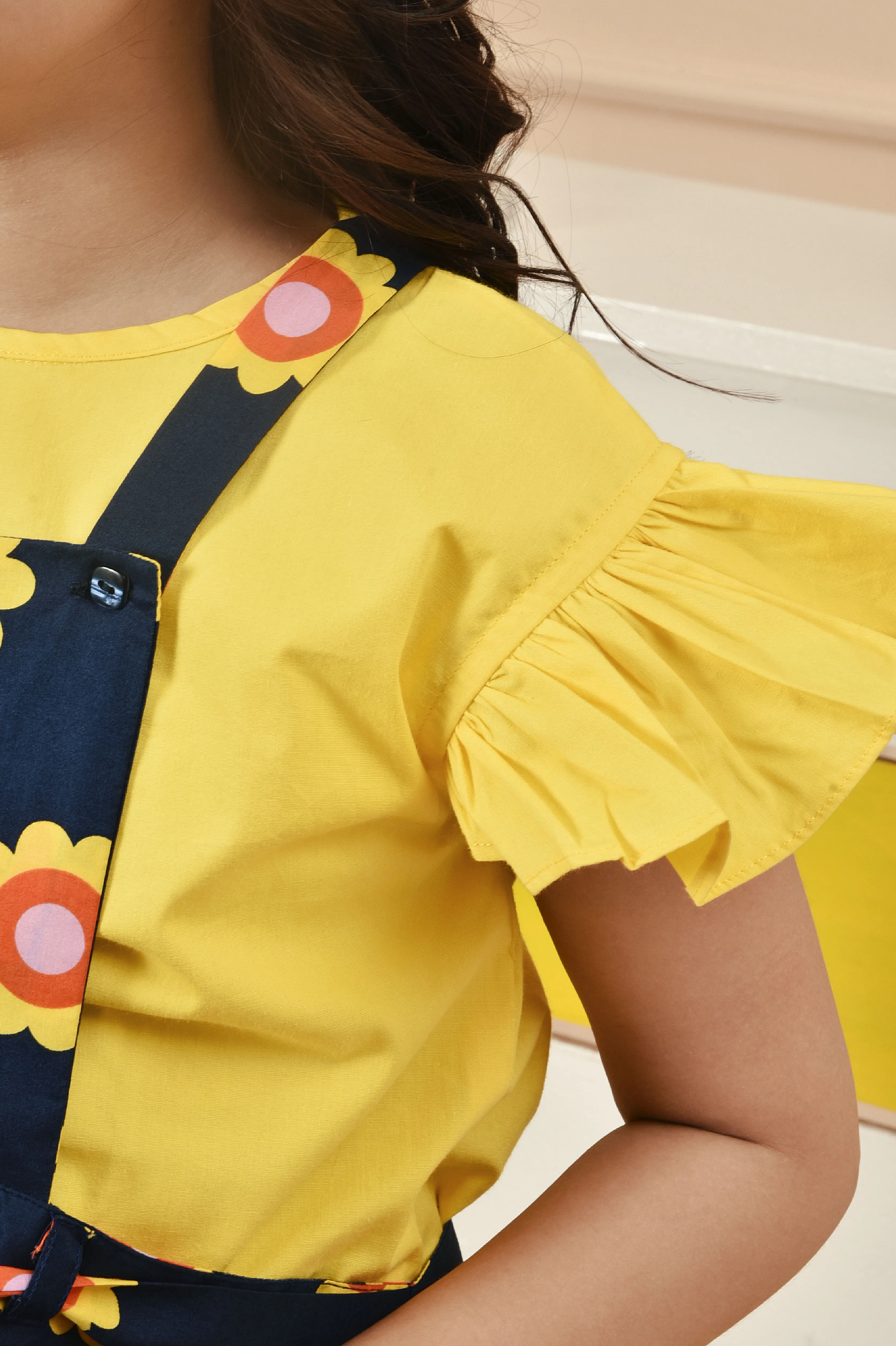 Sunny Pinafore Dress