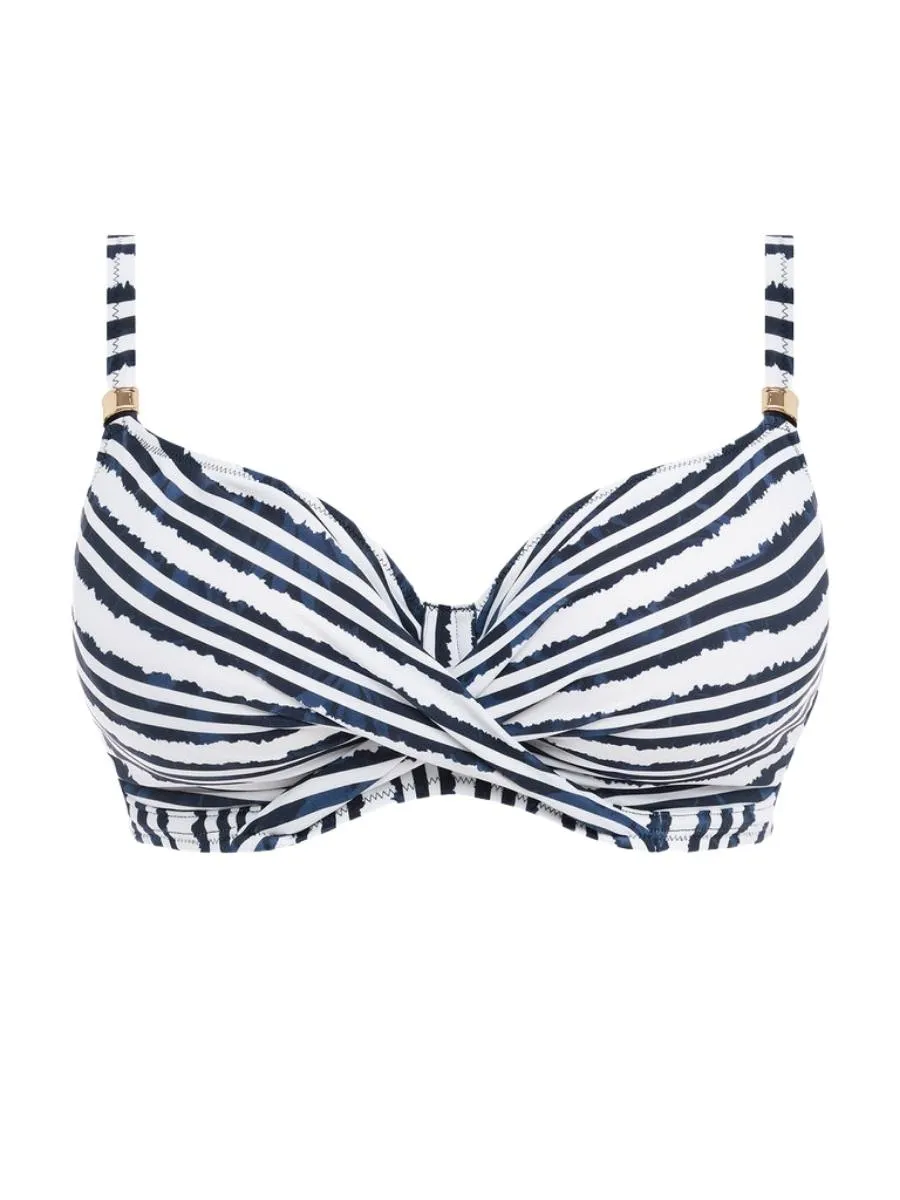 Sunshine Coast Full Cup Bikini Top - French Navy