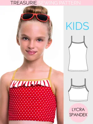 Tops Pattern - Girls Gym & Dance #2 (S506)