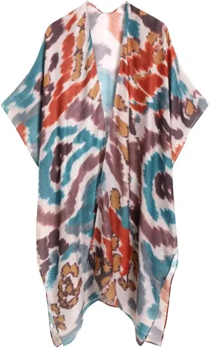 Umjetnost Women's Swimsuit Coverups Summer Beach Cover Up Casual Loose Kimono Cardigans for Swimwear