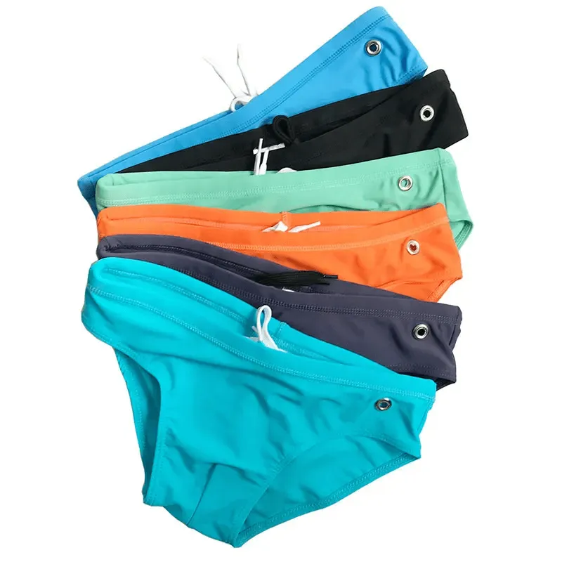 Vibrant Swim Briefs with Secure Drawstrings - SF2183