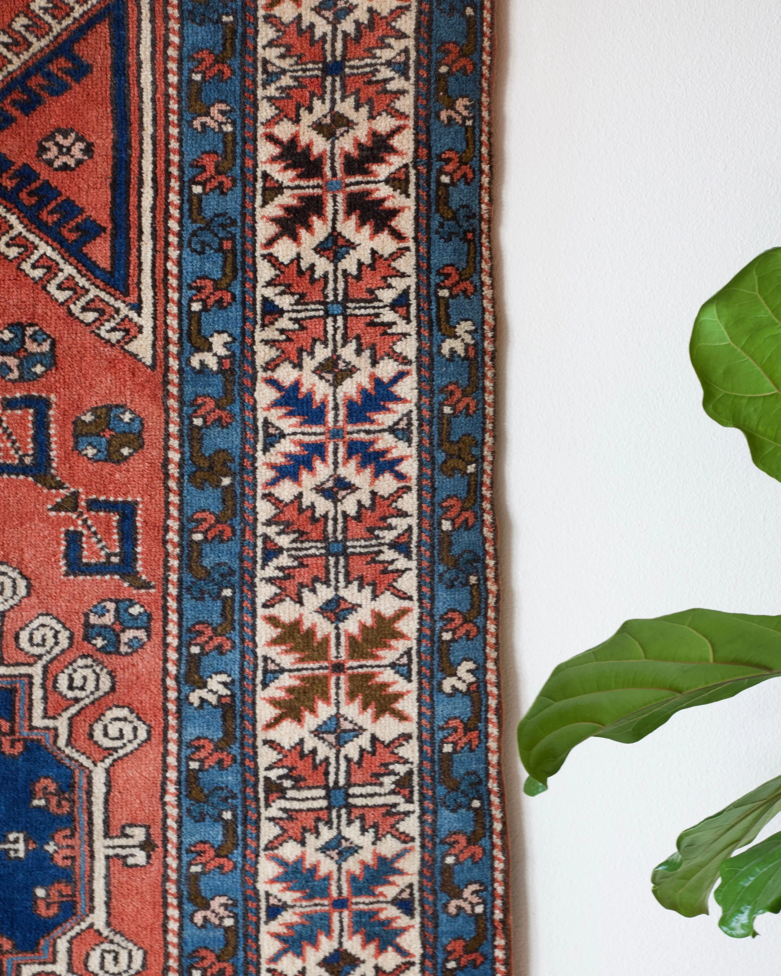 Vintage Canakkale Rug 6'6"x10'