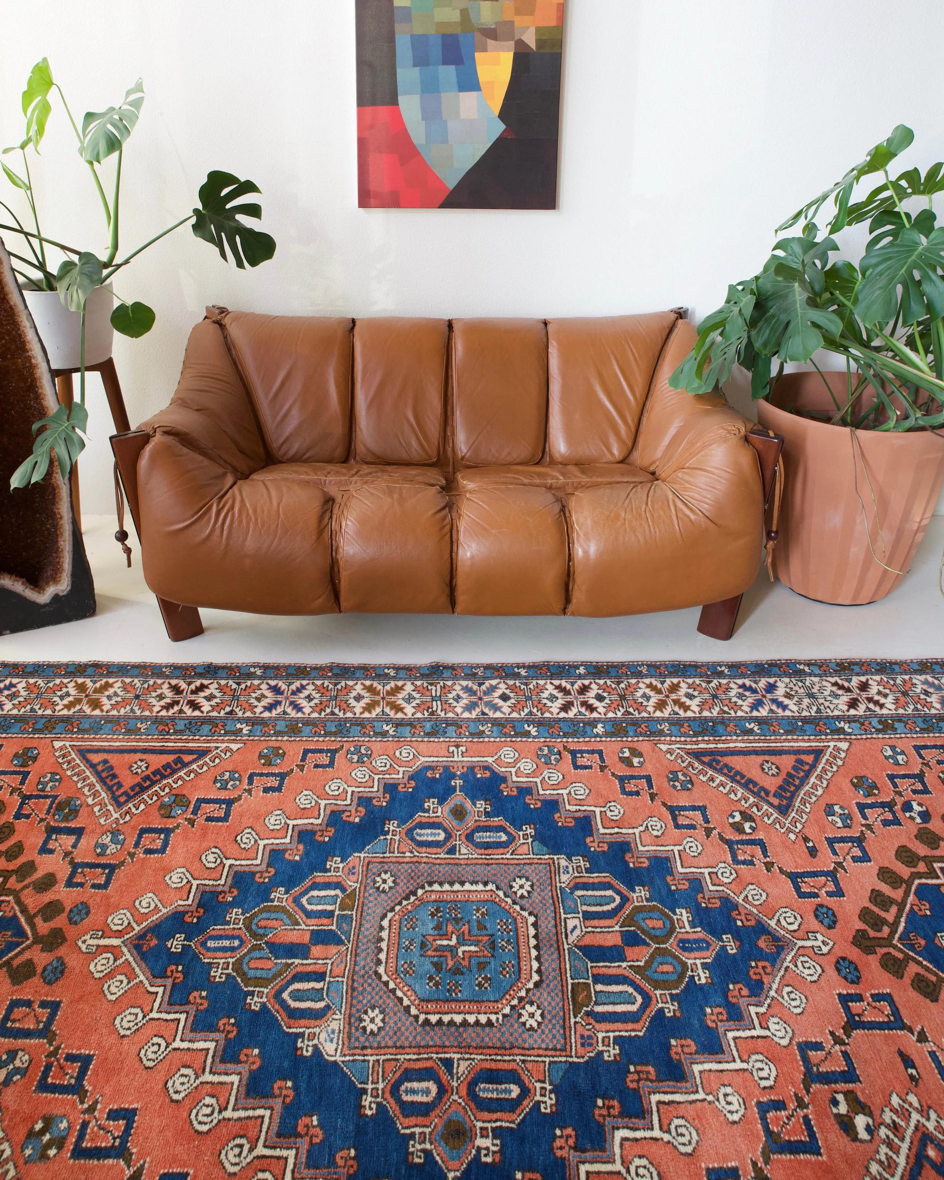 Vintage Canakkale Rug 6'6"x10'
