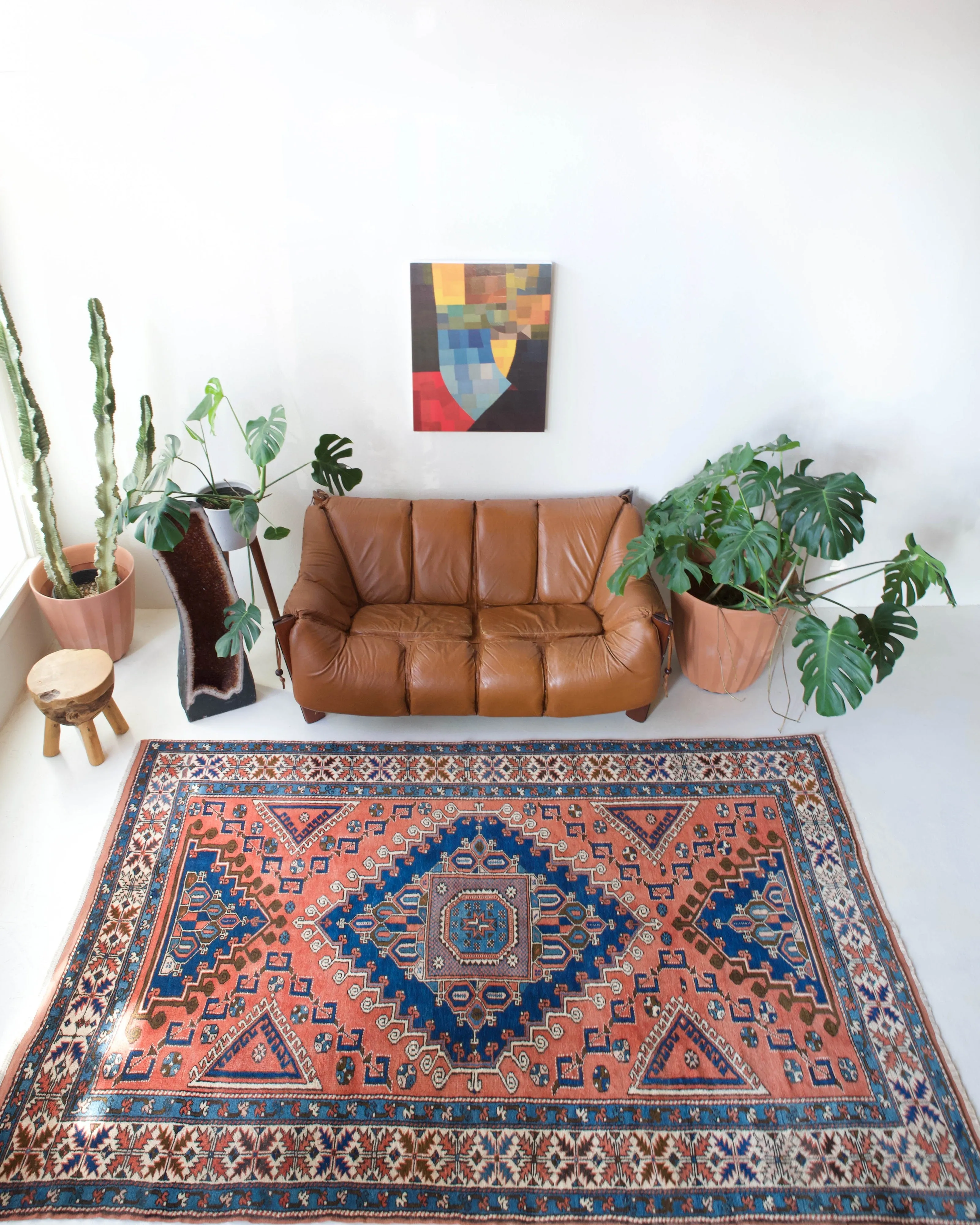 Vintage Canakkale Rug 6'6"x10'