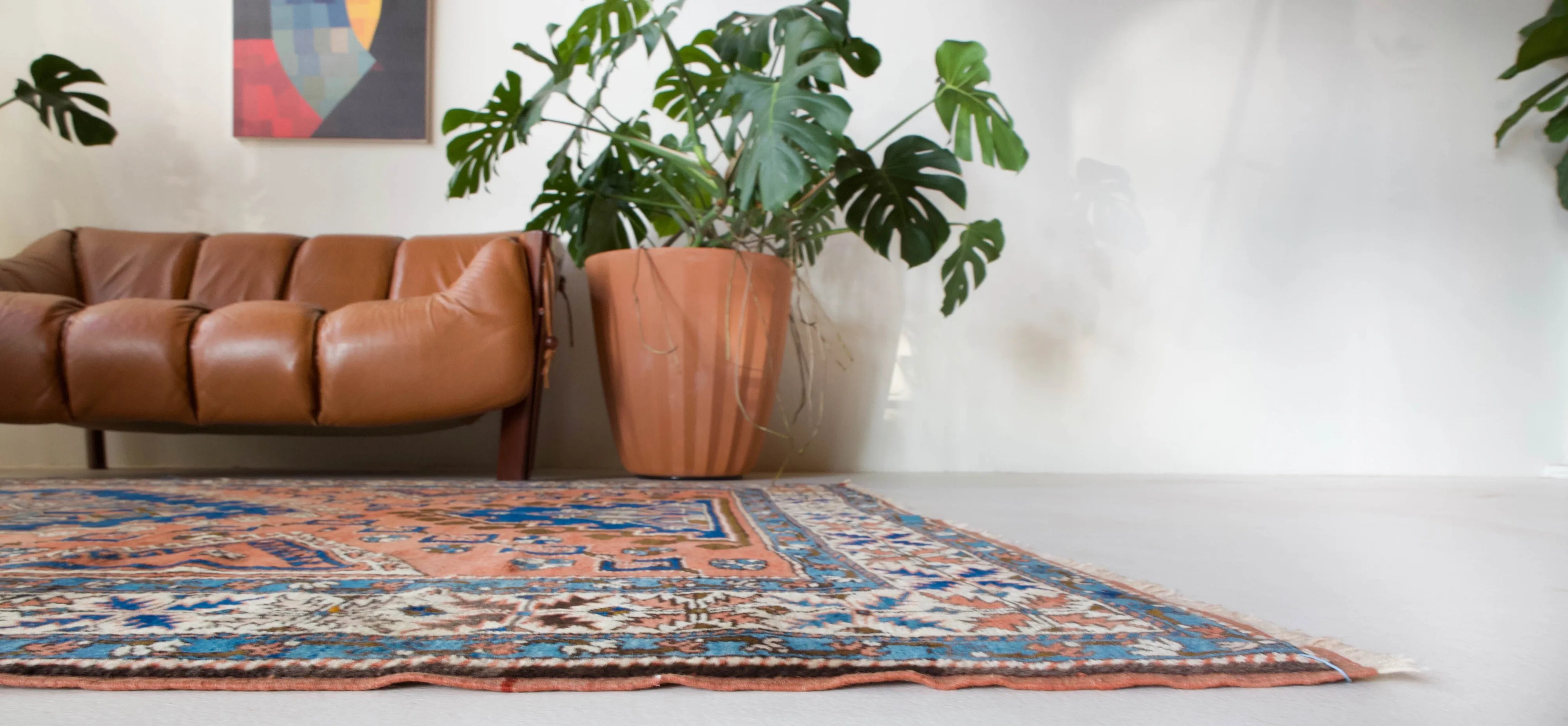Vintage Canakkale Rug 6'6"x10'