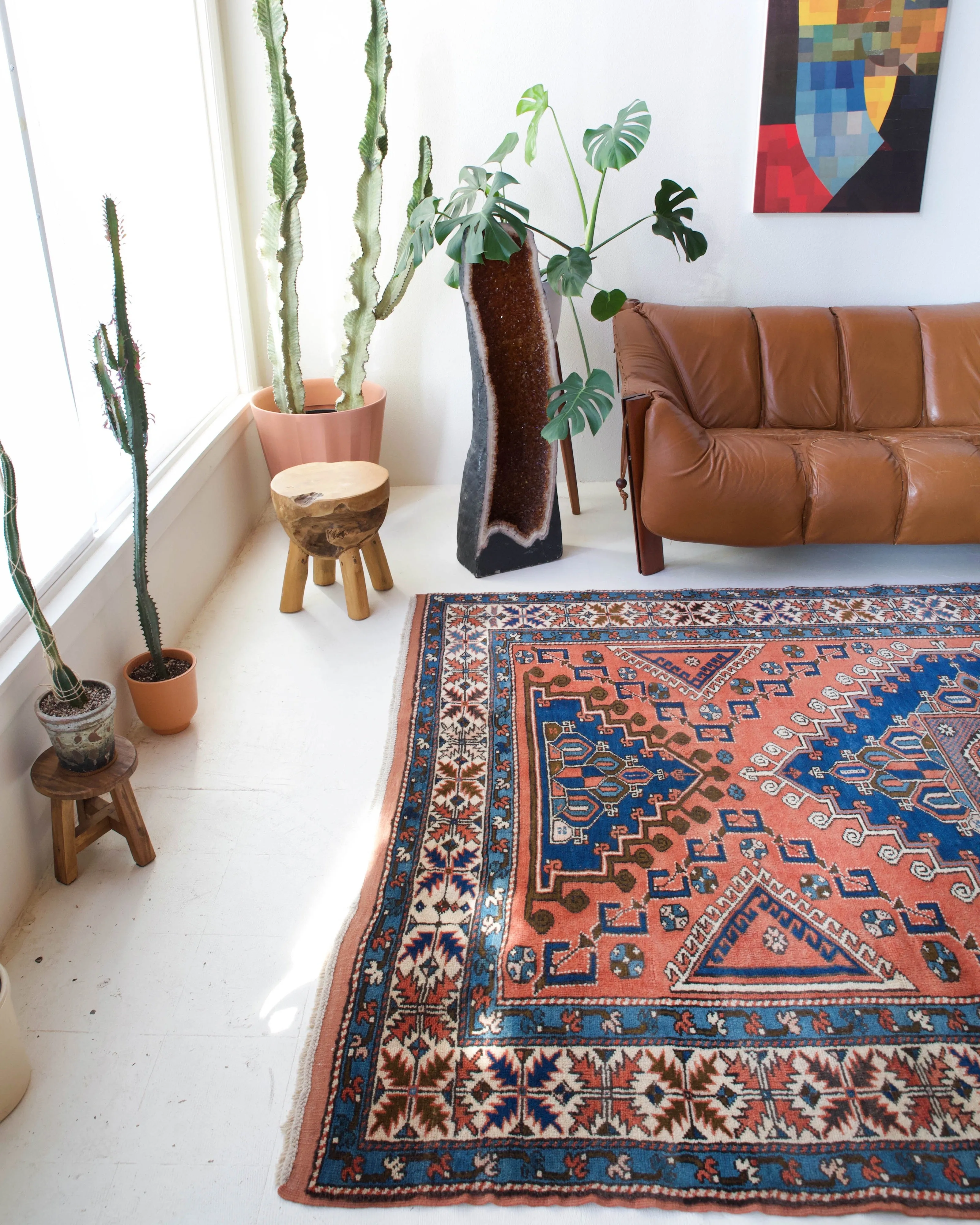 Vintage Canakkale Rug 6'6"x10'