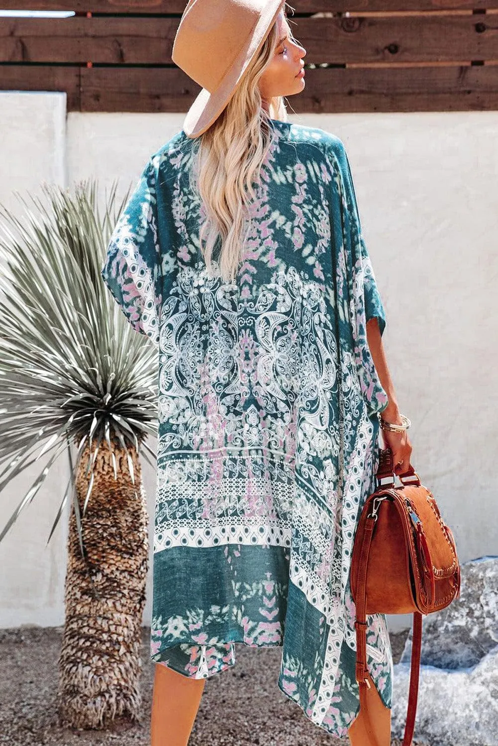 Women's Kimono Swimsuit Coverups Summer Beach Casual Loose Cardigans for Swimwear