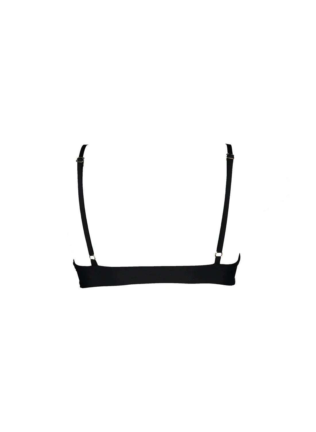 Zoe Bikini Top - Black