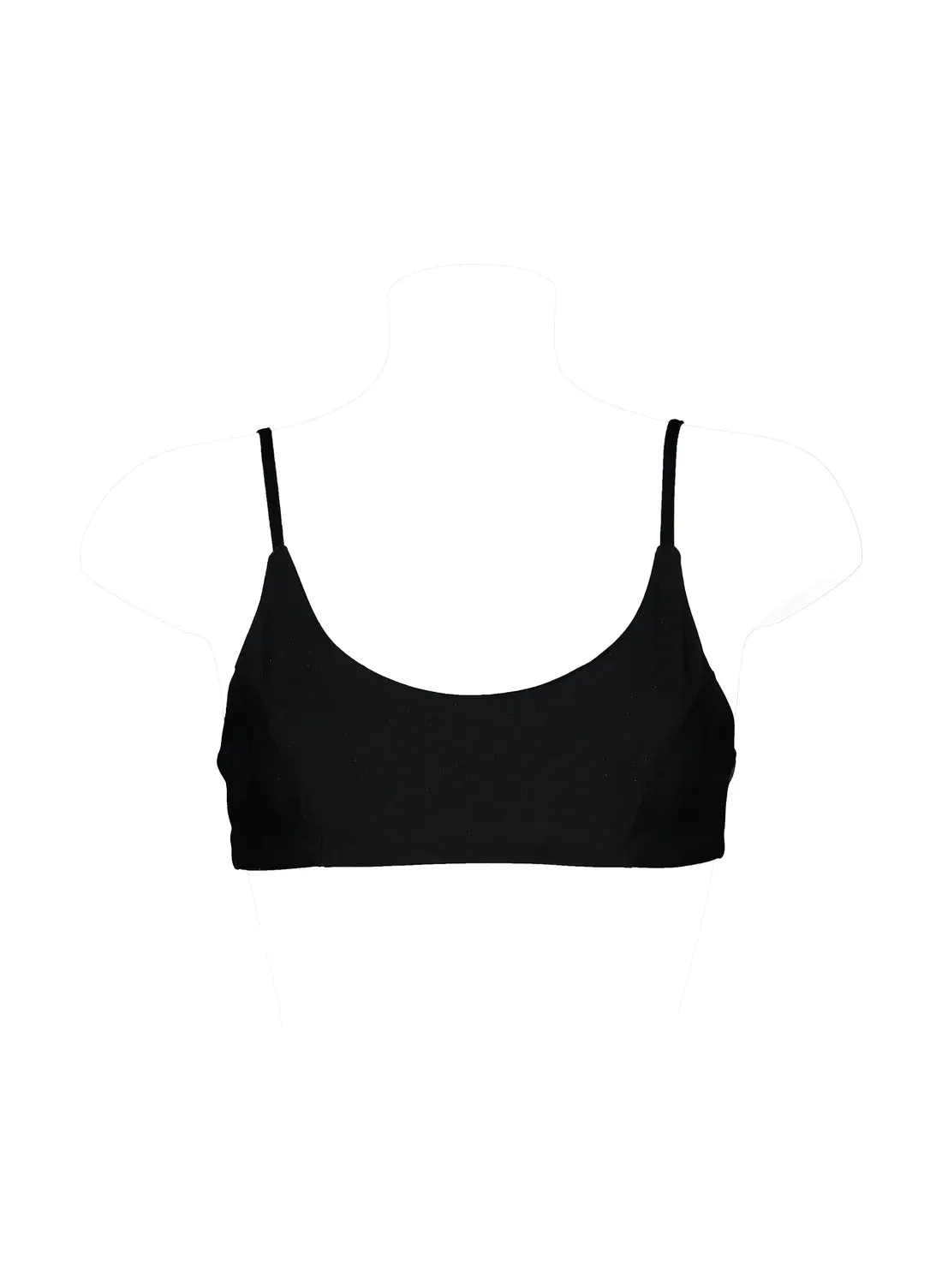 Zoe Bikini Top - Black
